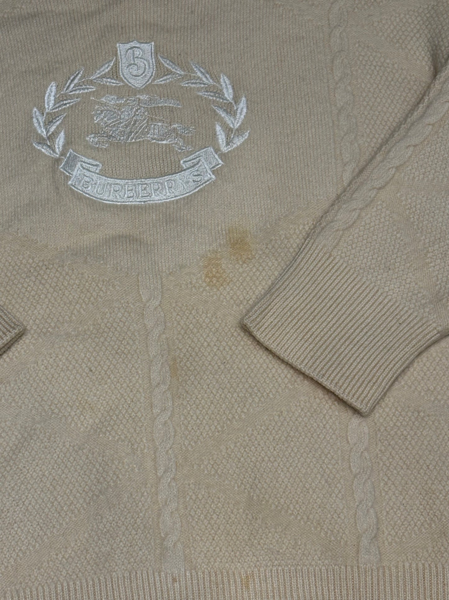 Merinowolle Pullover Burberry (S)