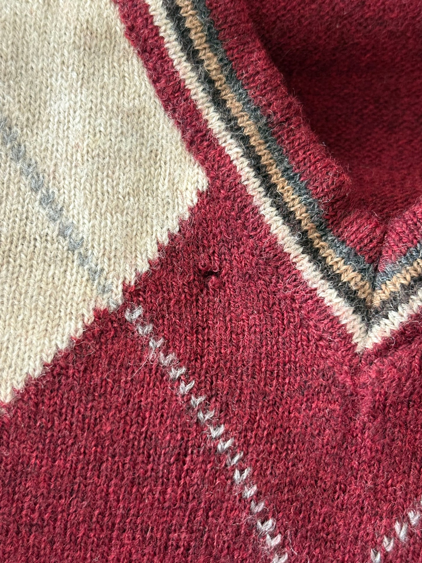 Pullover mit V-Ausschnitt Burberry (L)