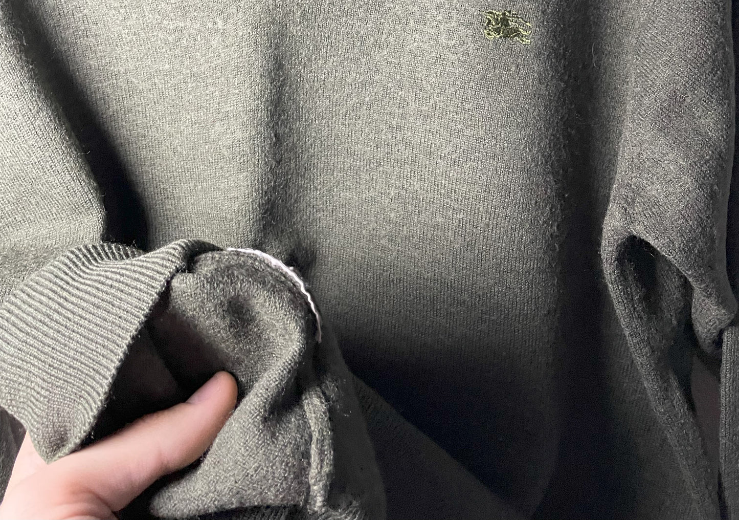 Pullover mit V-Ausschnitt Burberry (M)