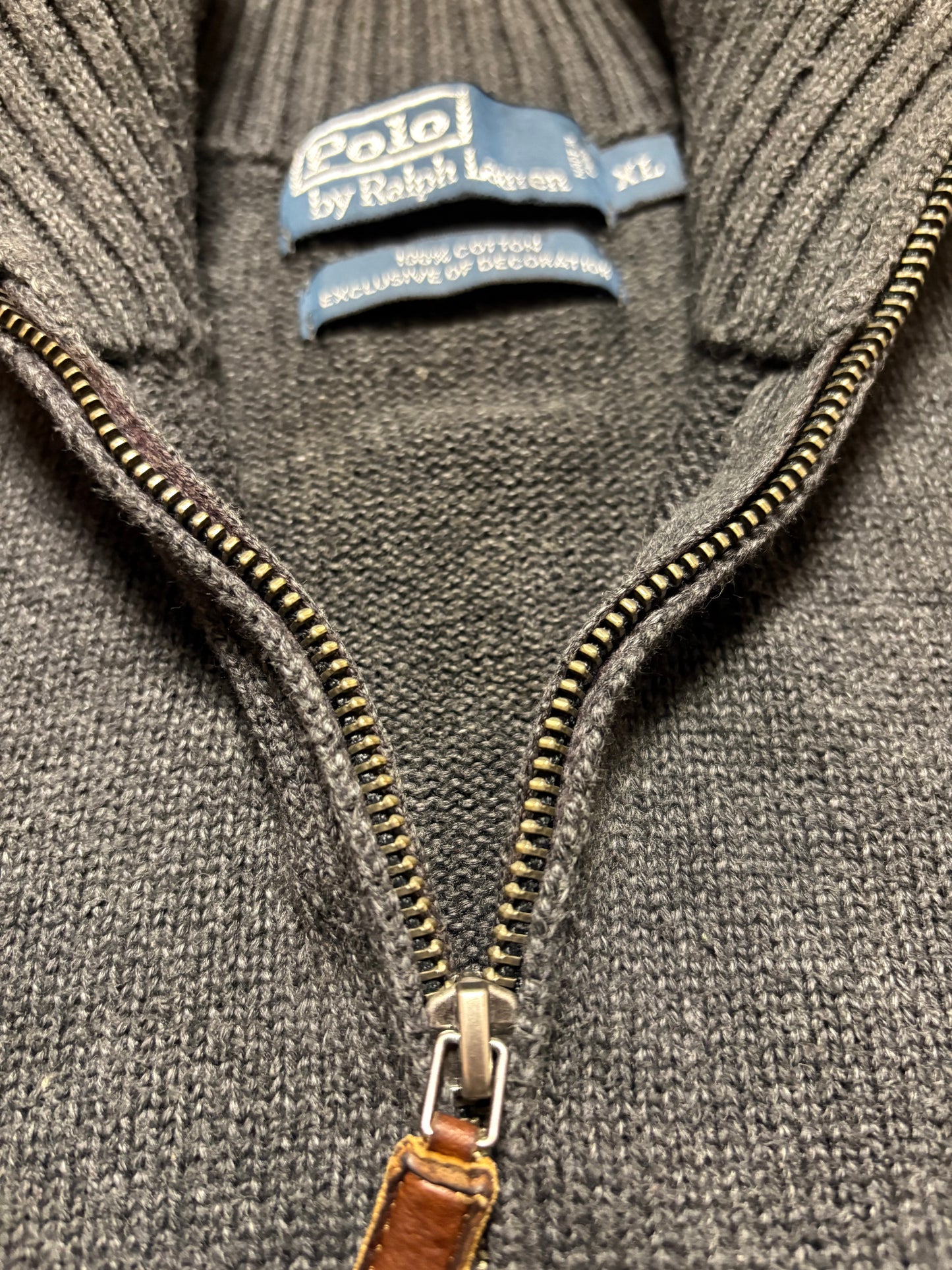 Quarter Zip Polo by Ralph Lauren (XL)