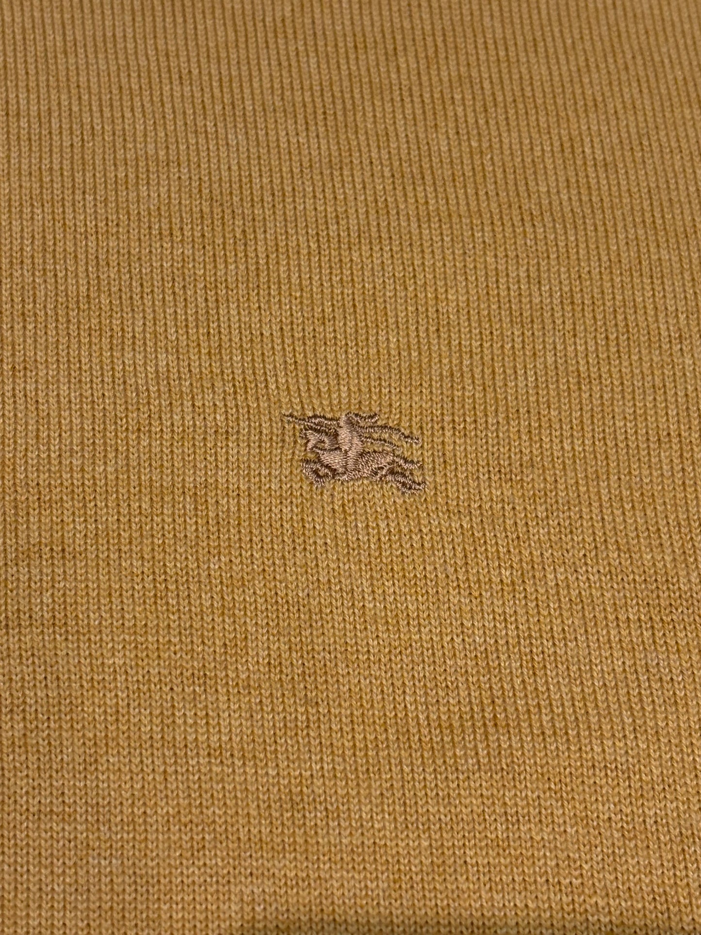 Merinowolle gestricktes Poloshirt Burberry (L)