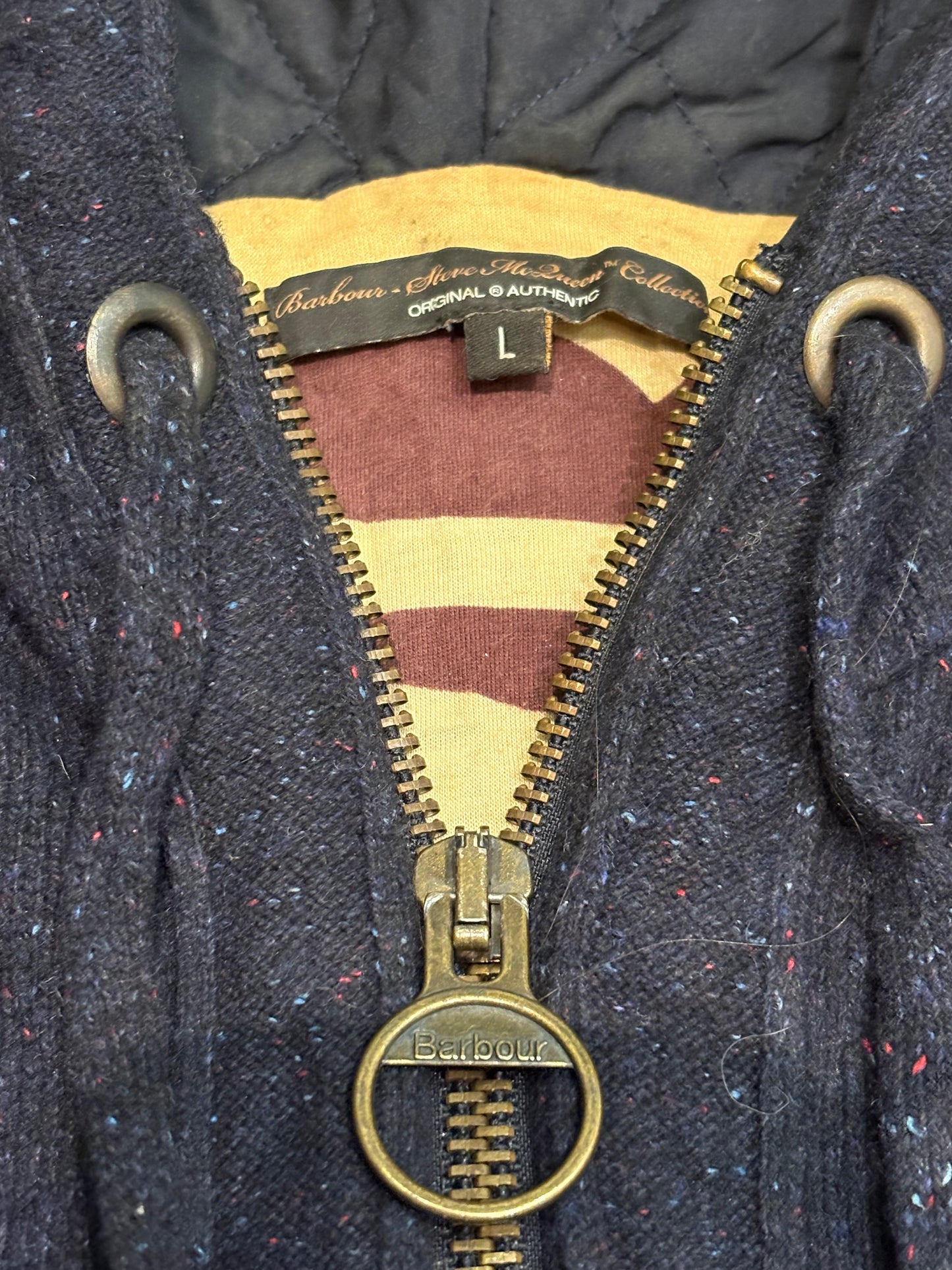 Strickjacke Barbour - Steve McQueen Hendley Hoodie (L)