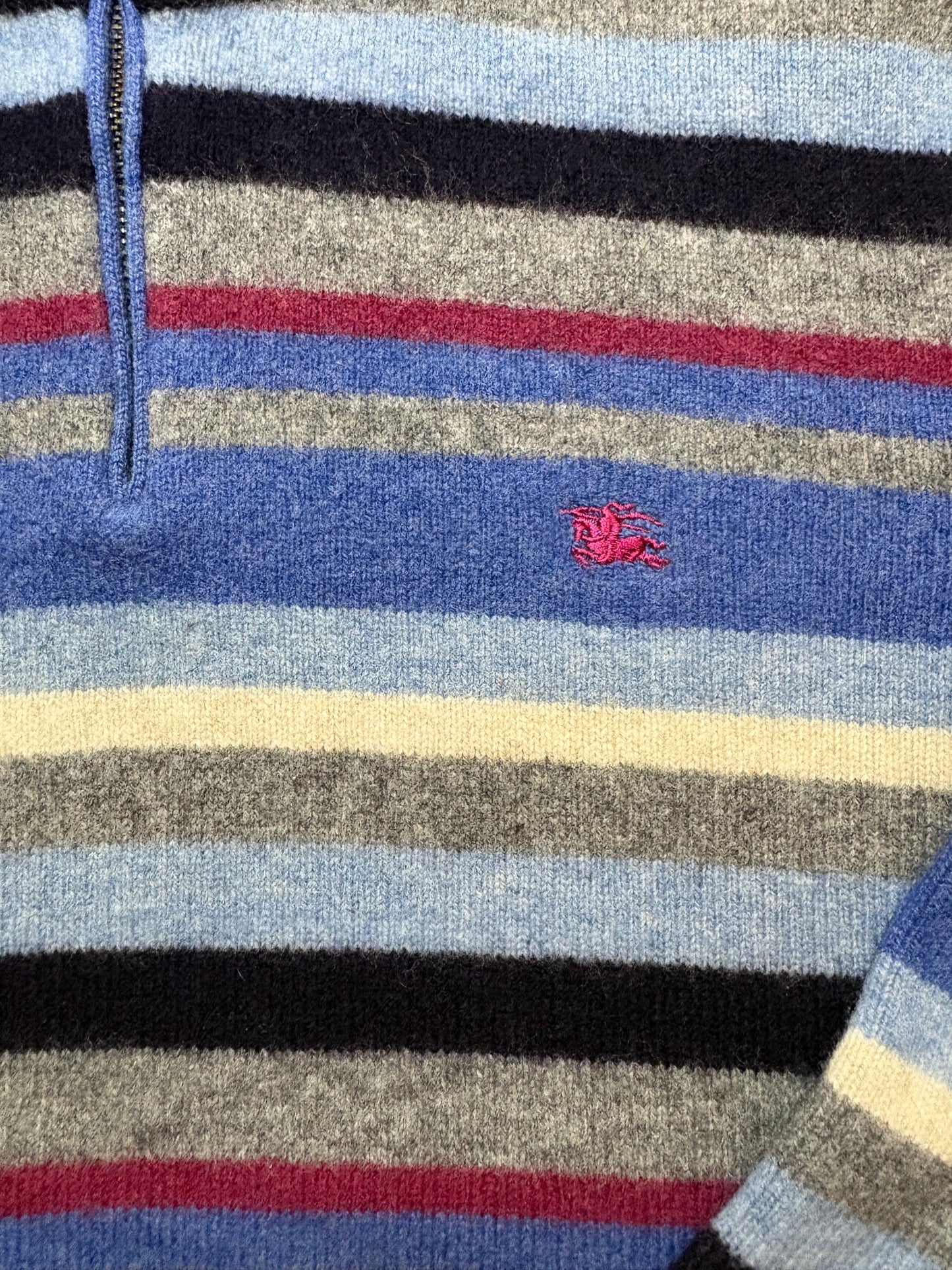 Quarter Zip Burberry (S)