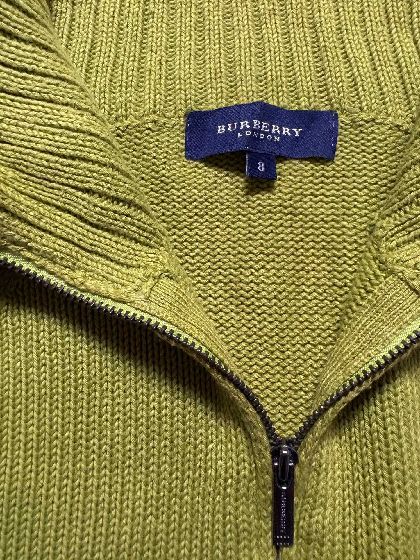 Quarter Zip Pullover Burberry (XL)