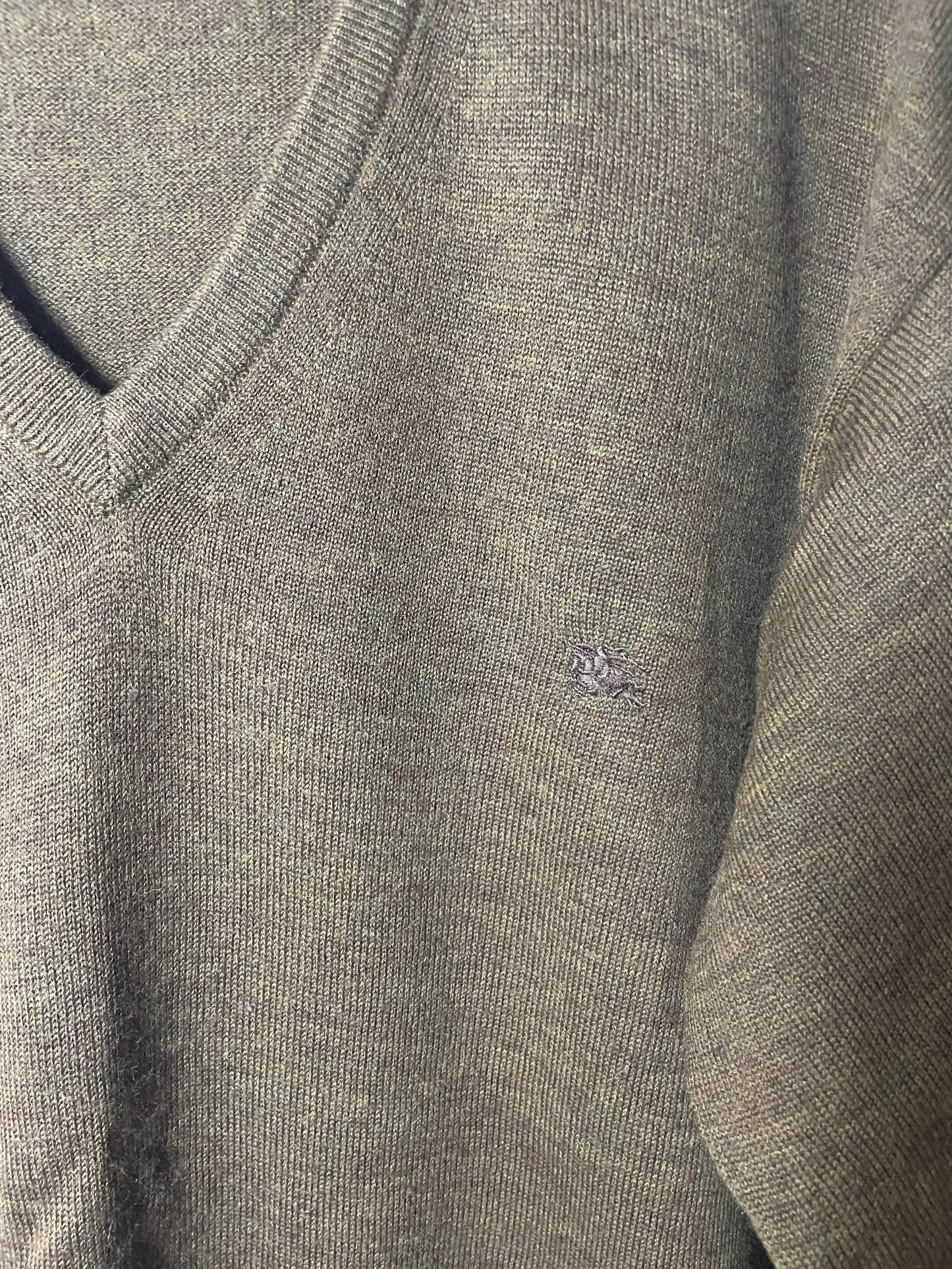 Pullover mit V-Ausschnitt Burberry (M~L)