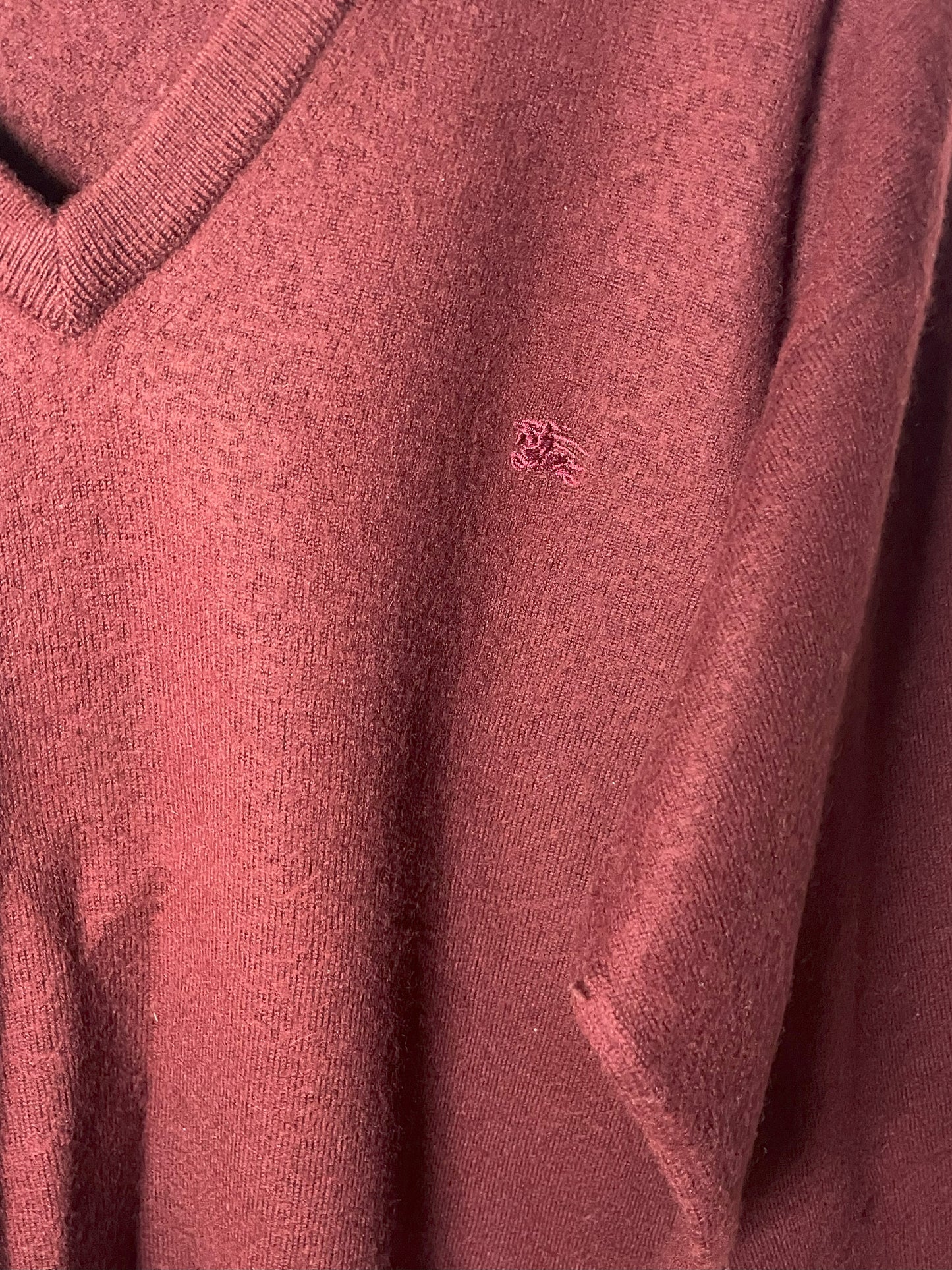Pullover mit V-Ausschnitt Burberry (S)