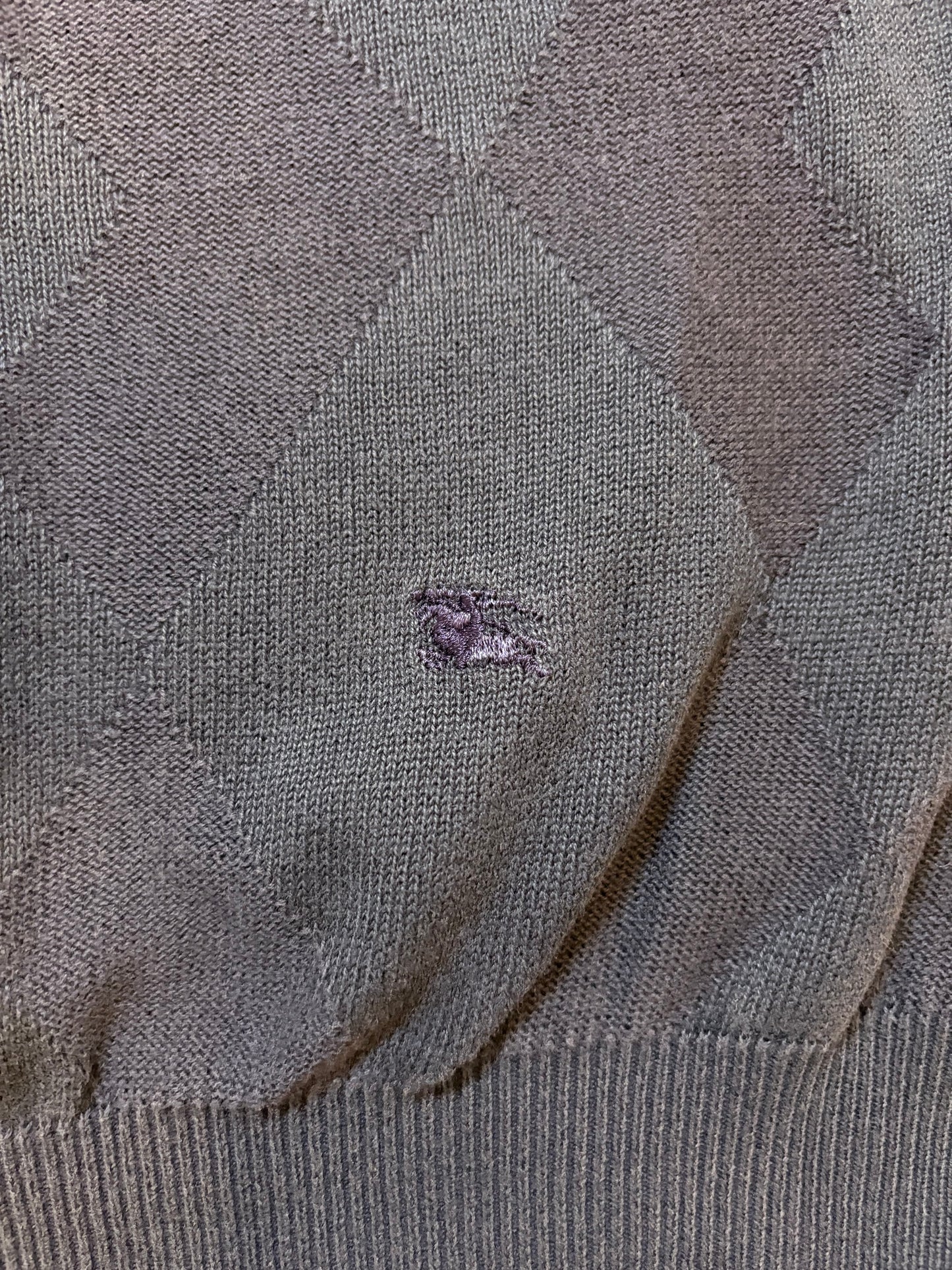 Pullover mit gestricktem Muster Burberry (L)