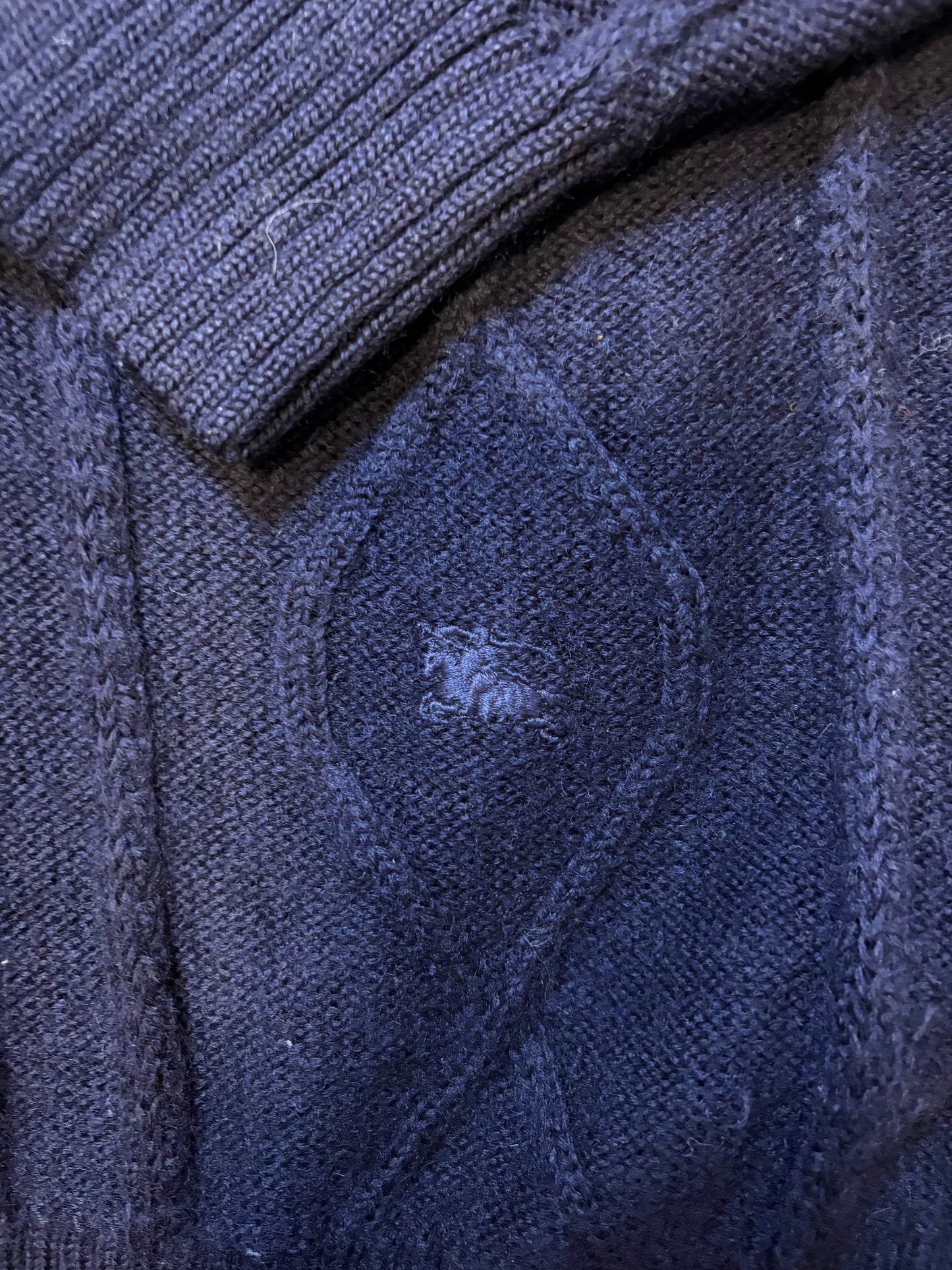 Gestrickter Wollpullover Burberry (XL)