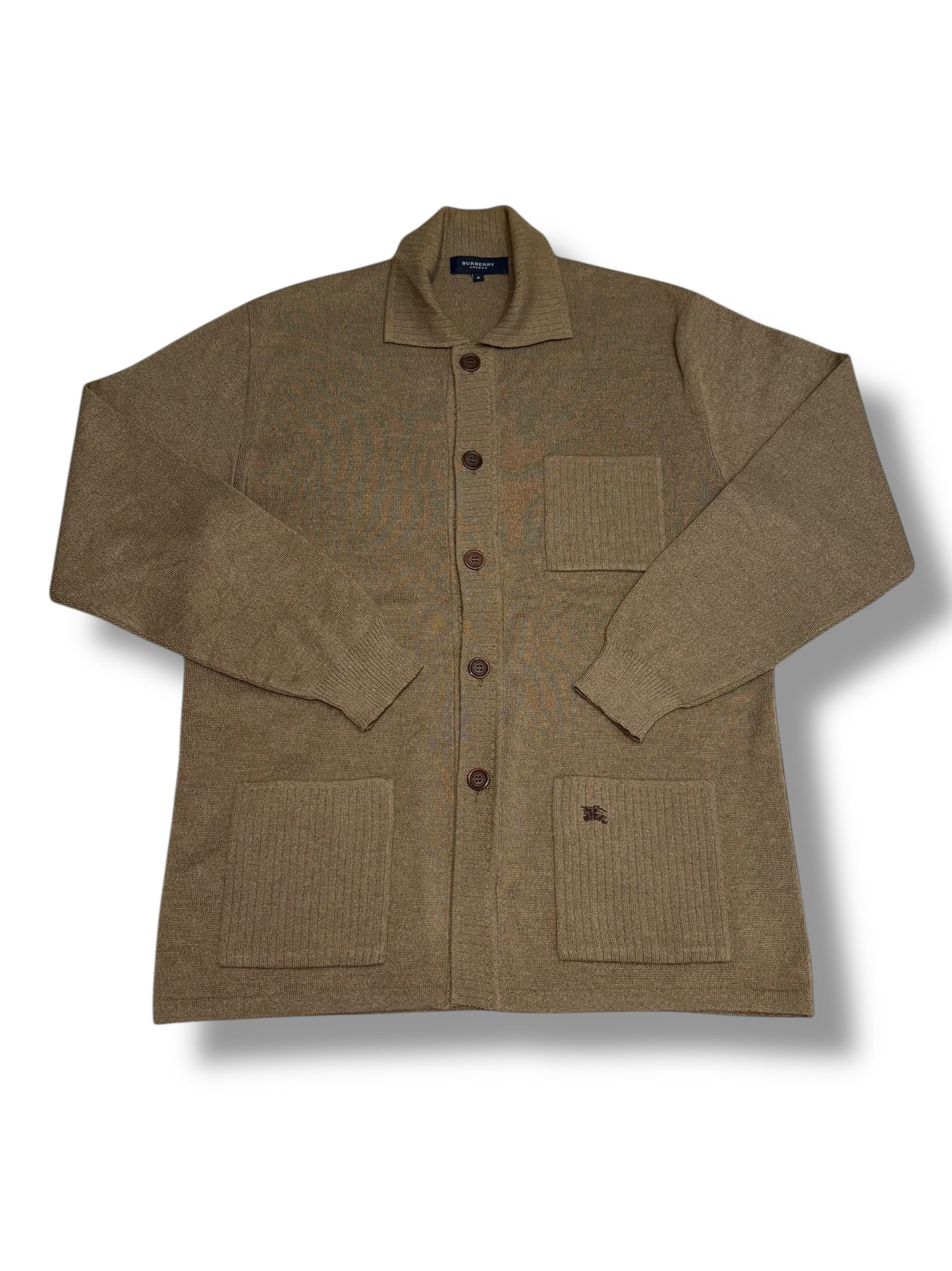 Merinowolle Strickjacke Burberry (L)