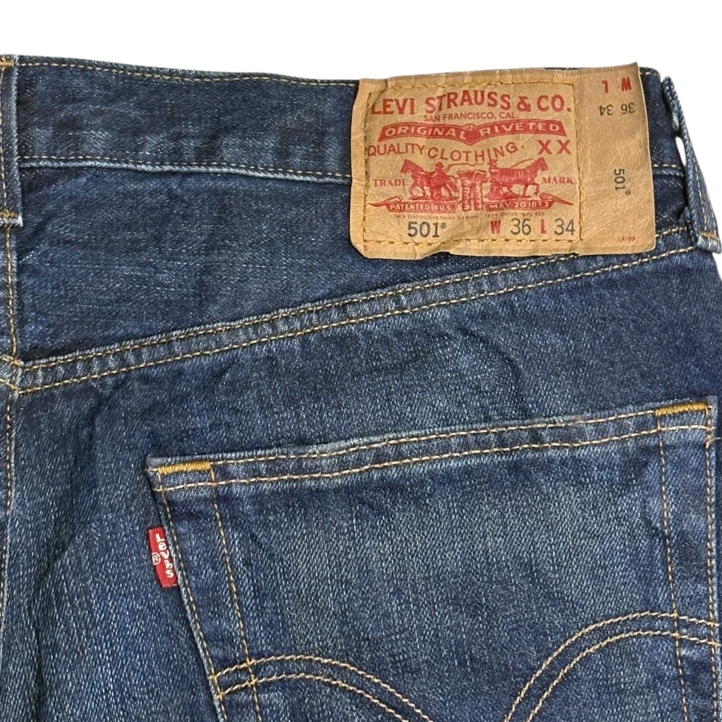 Jeans Levi’s 501 (W36; L34)