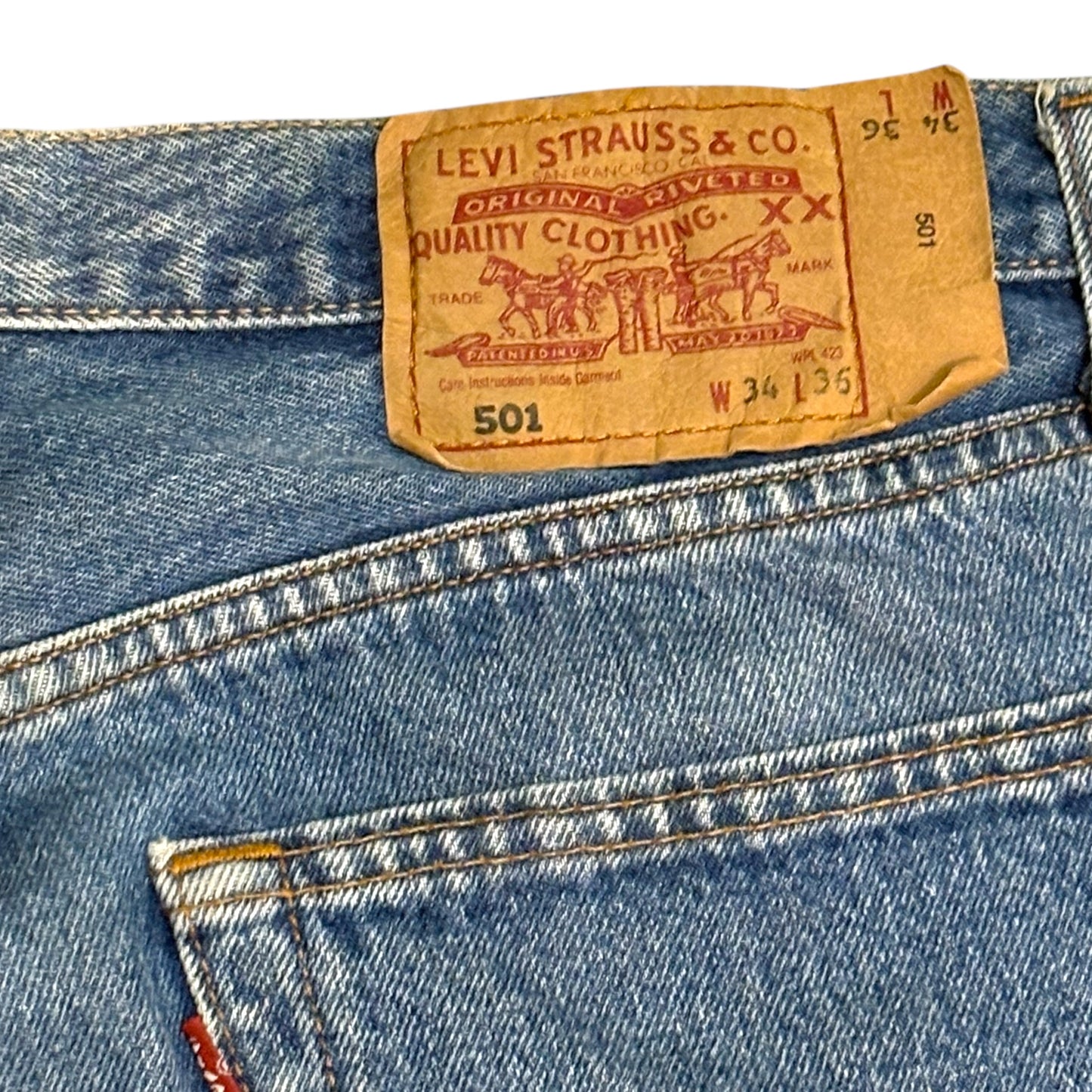 Jeans Levi’s 501 (W34; L36)