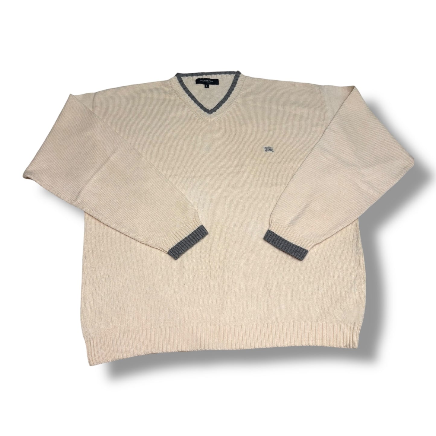 Pullover mit V-Ausschnitt Burberry (L)
