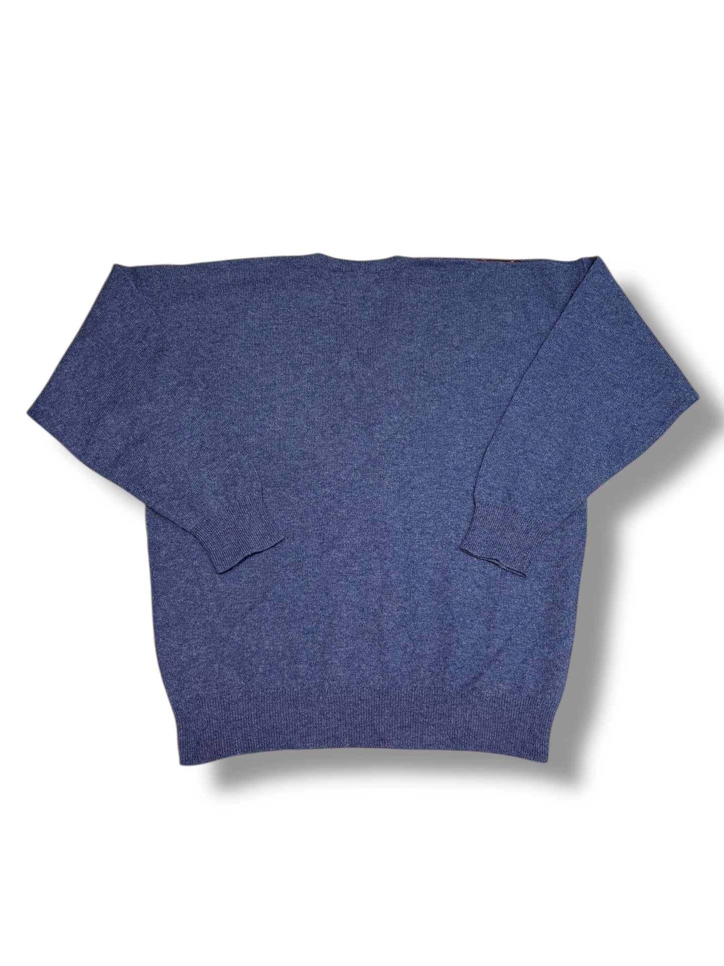Lammwolle Pullover mit V-Ausschnitt Burberry (L)