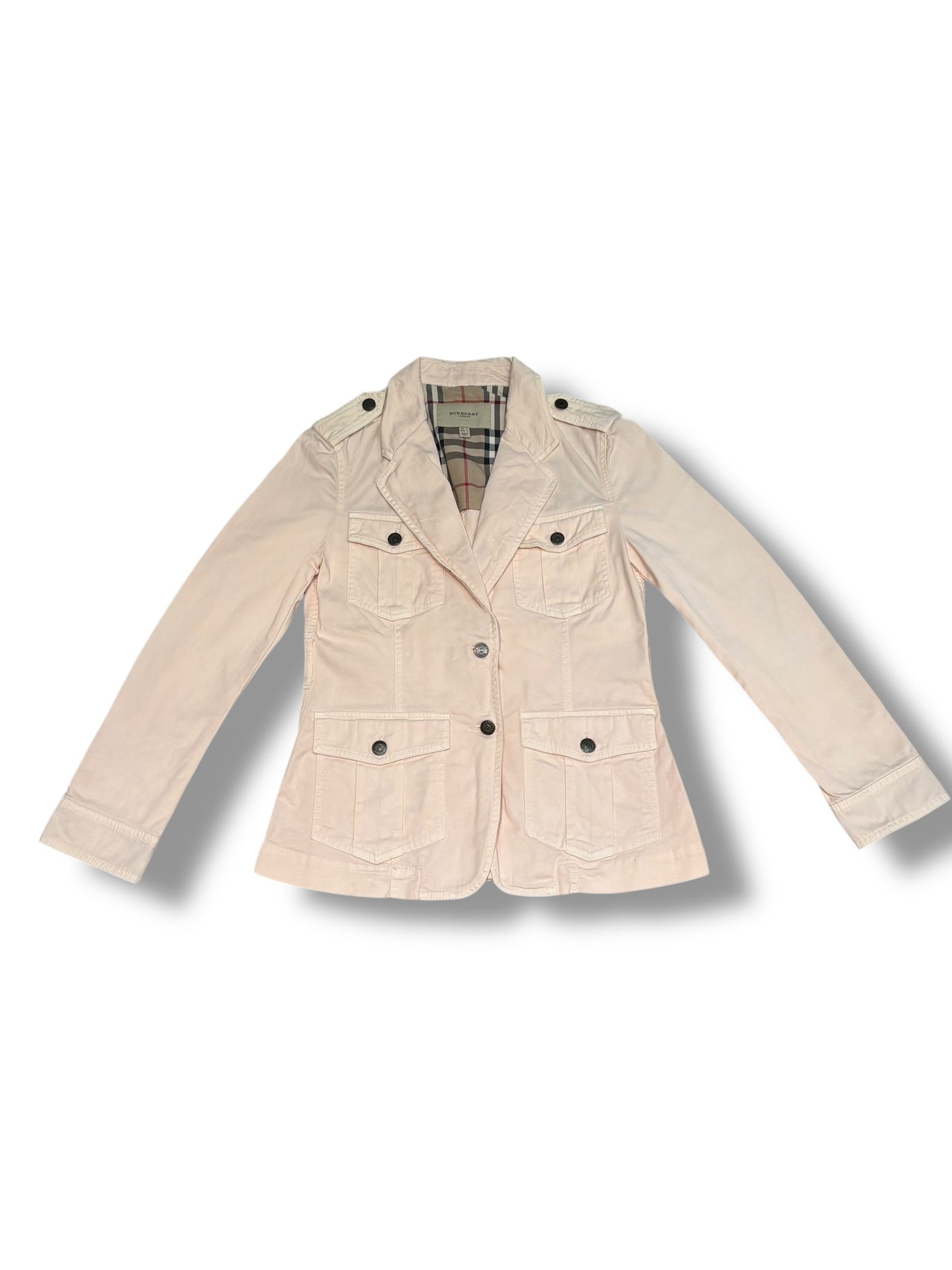rosa Jacke / Blazer Burberry (S / 34)