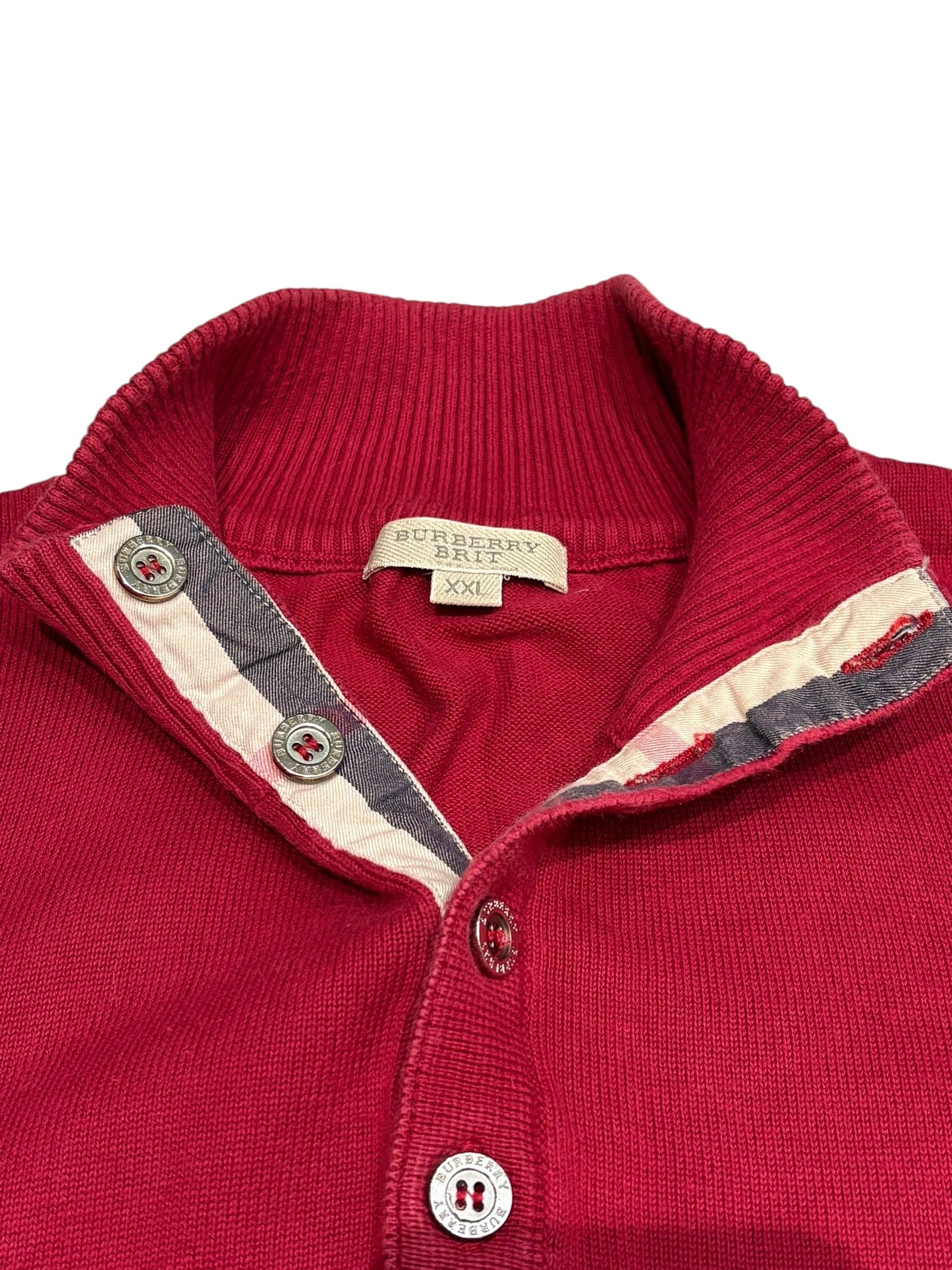 Gestricktes Poloshirt Burberry (XL)