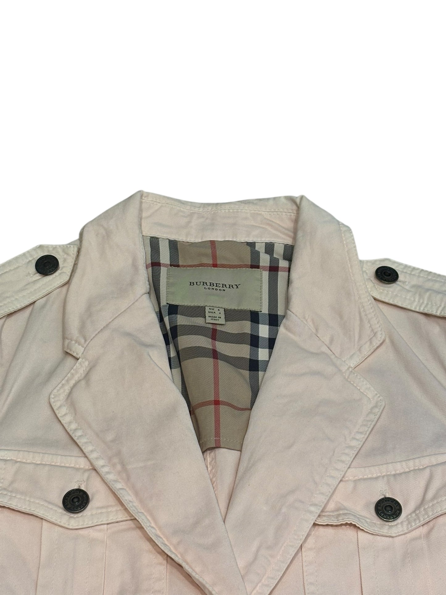 rosa Jacke / Blazer Burberry (S / 34)