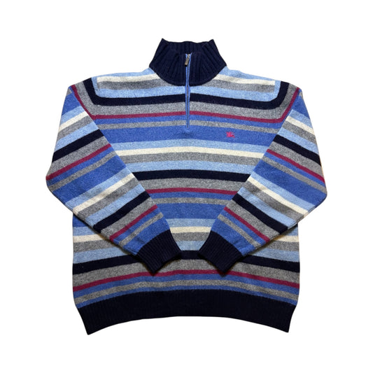 Quarter Zip Burberry (S)