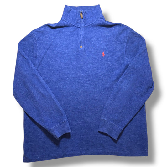 Quarter Zip Polo by Ralph Lauren (XL)