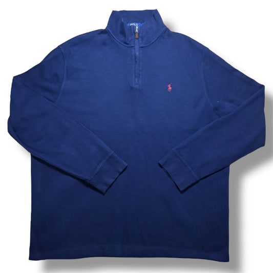 Quarter Zip Polo by Ralph Lauren (XL)