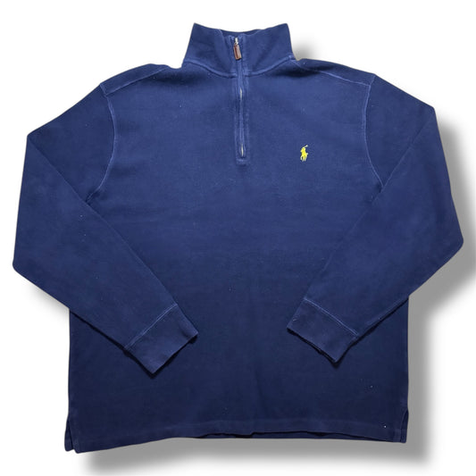 Quarter Zip Polo by Ralph Lauren (XL)