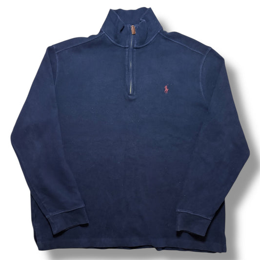 Quarter Zip Polo by Ralph Lauren (XL)