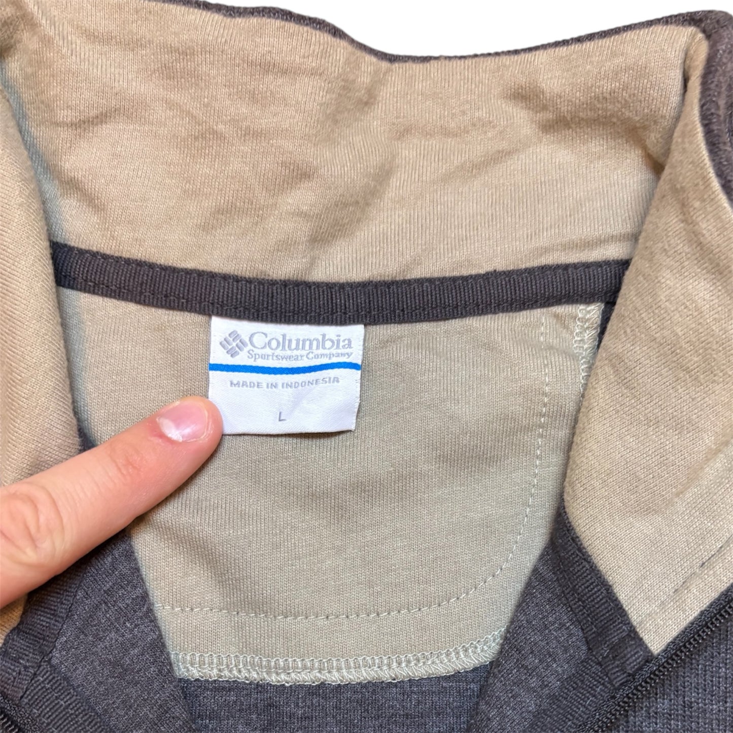 Quarter Zip Columbia (L)