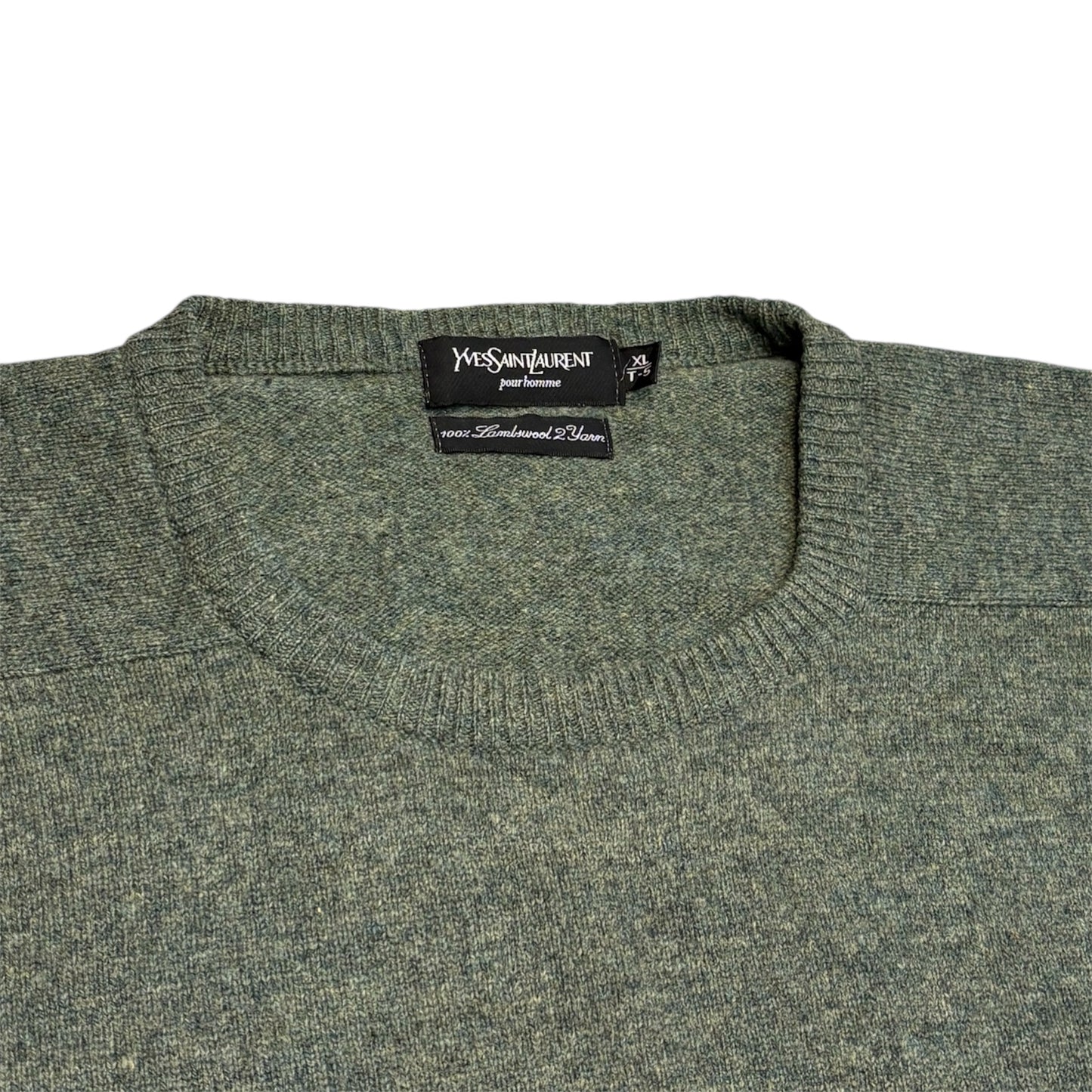 Lammwolle Pullover Yves Saint Laurent (XL)