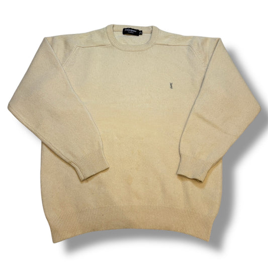 Schurwolle Pullover Yves Saint Laurent (L)