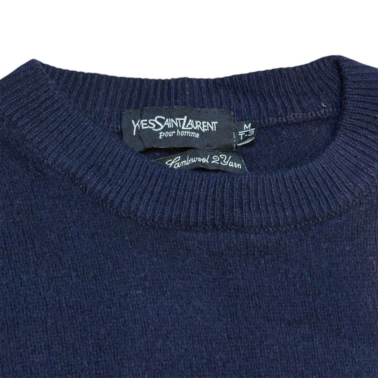 Schurwolle Pullover Yves Saint Laurent (M)